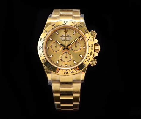 rolex falso dorado